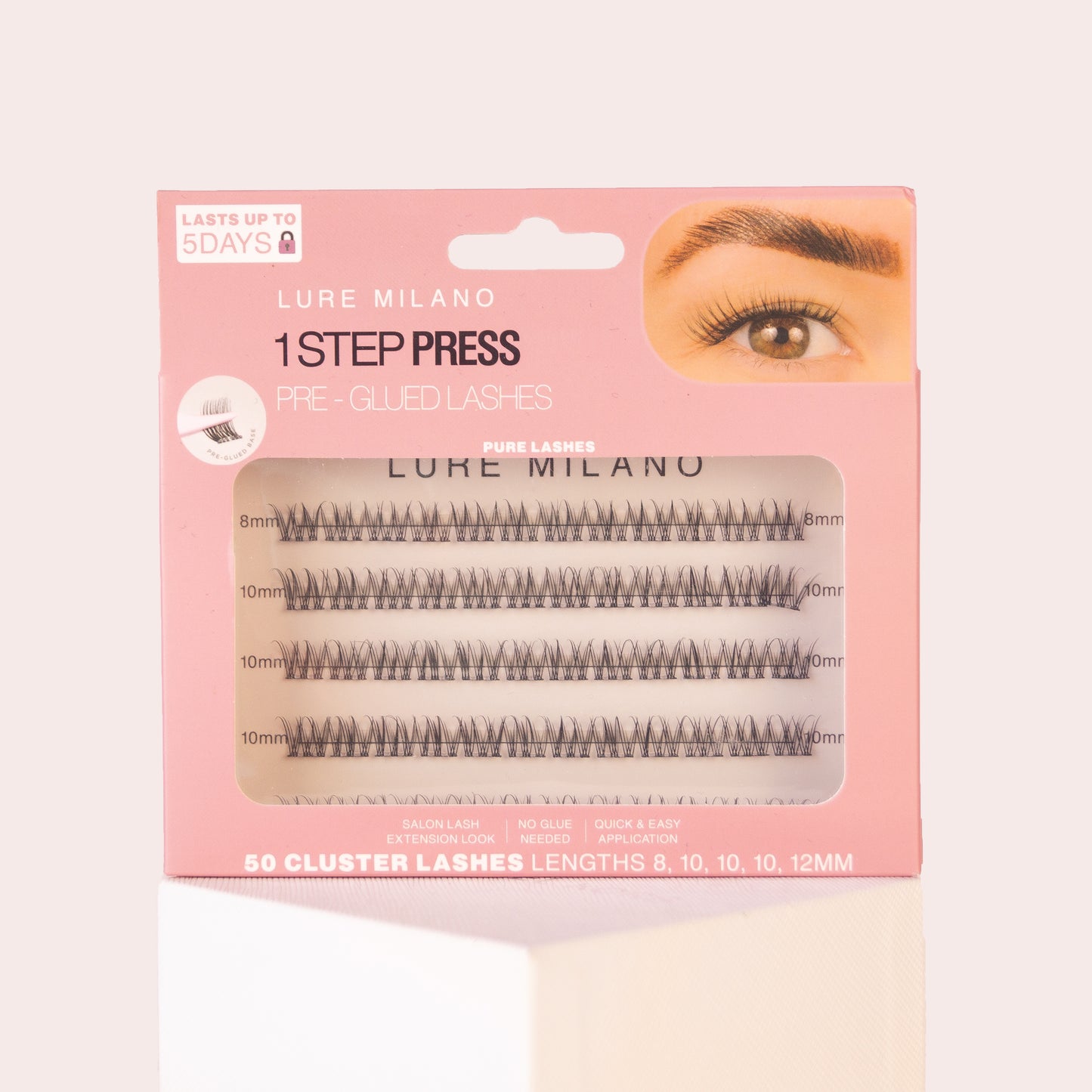 Pure Lashes – Look Ultra Naturale Ciglia a Ciuffetti Preincollate
