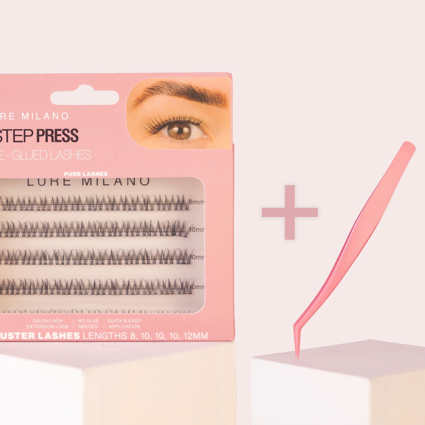 Pure Lashes – Look Ultra Naturale Ciglia a Ciuffetti Preincollate
