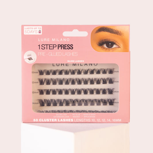 Glow Lashes – Look Semi Naturale Ciglia a Ciuffetti Preincollate