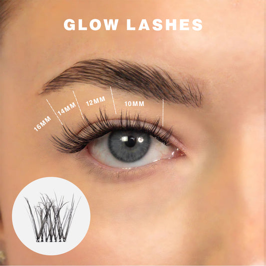 Glow Lashes – Look Semi Naturale Ciglia a Ciuffetti Preincollate