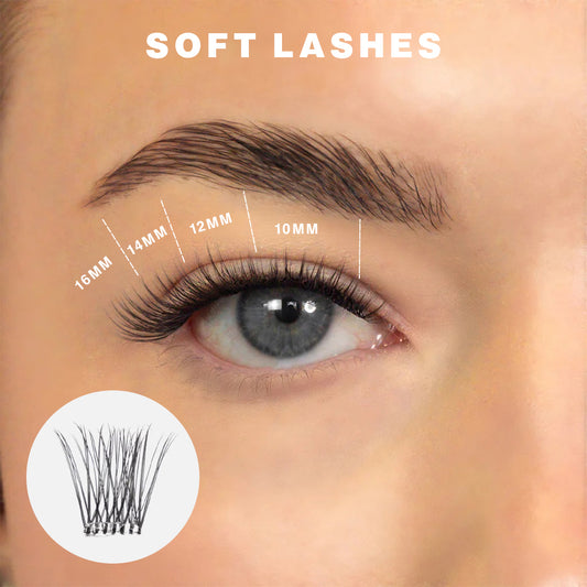 Soft Lashes – Look Naturale Ciglia a Ciuffetti Preincollate